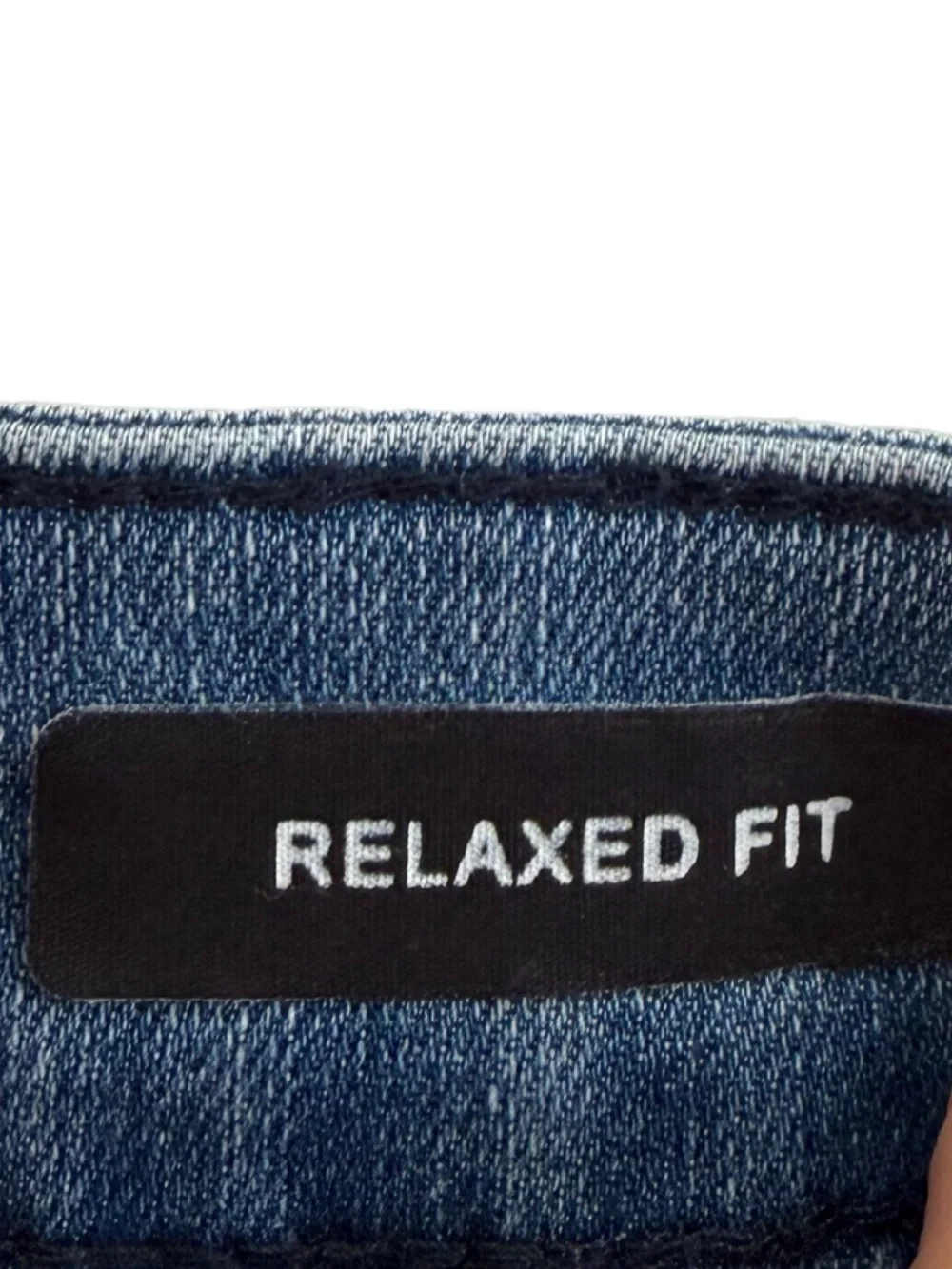 Judy Blue Relaxed Fit Distressed Hem Jeans Size 7/28 Medium Wash